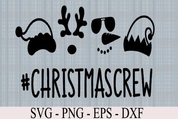 Christmas Crew Svg: A Graphic Template for Seasonal Branding