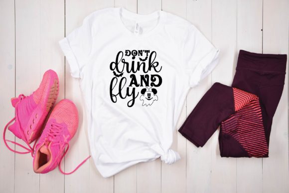 Don’t Drink and Fly Svg Graphics for T-Shirt Designs