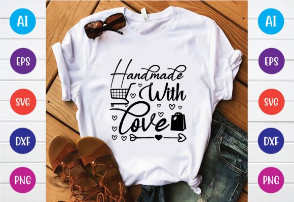 Handmade with Love Svg