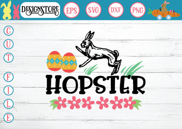 hopster svg graphics for modern blog design