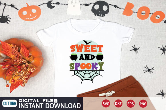 Sweet and Spooky Svg Graphics for T-Shirt Designs