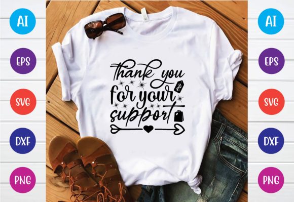 Thank You for Your Support Graphics
