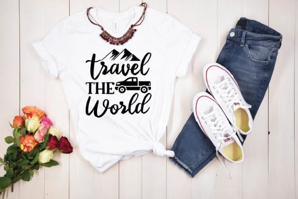 Travel the World Graphics for T-Shirt Designs